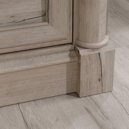 Sauder Palladia 2 Drawer File Cabinet, Lateral Filing Cabinets for Home Office, Hanging File Folders Organizer, Interlocking Drawers, in Split Oak Finish