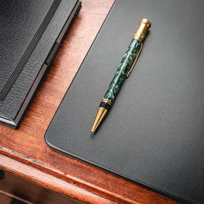 Black Leatherette 22" x 14" Conference Pad